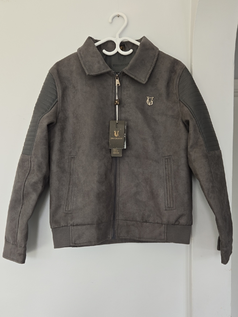 Leather Bomber Jacket